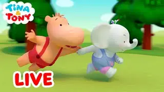 🔴 EN DIRECT ! LIVE Tina & Tony | dessins animés amusants pour les enfants