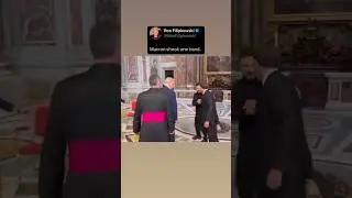 Macron AVOIDS HANDSHAKE with Trump at Vatican&hellip;Trump Humiliated