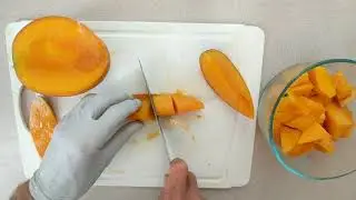 The best way to cut a Hayden Mango