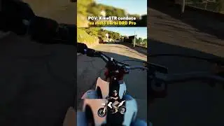 POV: KikeGTR conduciendo su Derbi DRD Pro 🔥