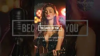 Because of You &ndash; Lyrics - Kelly Clarkson #englishsongs #masonmusic #songhooks #memorablesong #pop