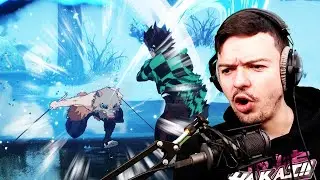 😱😱 IT PLAYS LIKE THAT?! Demon Slayer Hinokami Gameplay Reaction