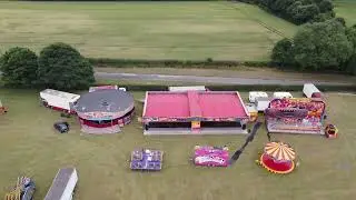 Winterton show set up - 2nd July 2024