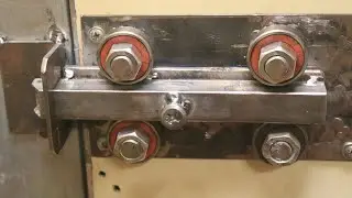 Instruction DIY idea for making unique door latch #05 -  Reuse Secondhand bearing for door latch #05