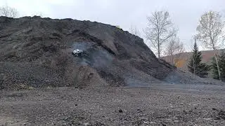 Kyosho USA-1 Nitro Climbs a Mountain