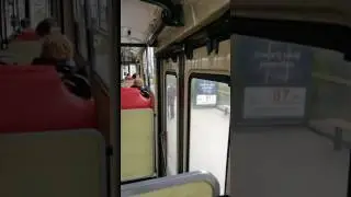 Jelcz 120MTE #10121 - otwarcie i zamknięcie drzwi