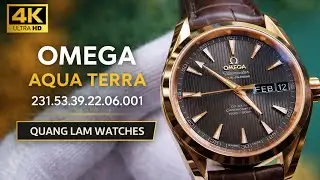 [ Review 4K ] Omega Seamaster Aqua Terra Chronometer Annual Calendar 231.53.39.22.06.001 | Quang L&acirc;m