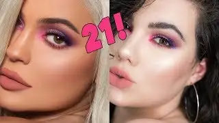 KYLIE JENNER 21 BIRTHDAY COLLECTION INSPIRED TUTORIAL