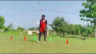 Seance d'entra&icirc;nement Mohamed Cisse Koua