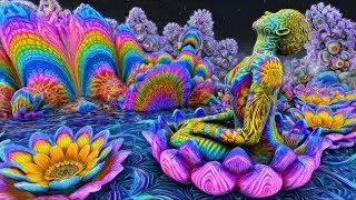 Trippy Psytrance Mix 🌀 Psychedelic Alien Paradise | Hallucinogenic Visual Trip