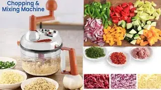 New Stylish Quick chopper unboxing kitchen essential handy vegetable chopper