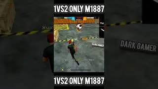 Solo 1v2 M1887 Domination 😎 | Free Fire Highlights