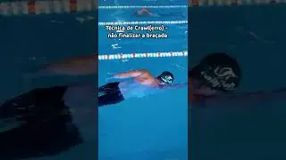 T&eacute;cnica de crawl (erro) - n&atilde;o finalizar a bra&ccedil;ada