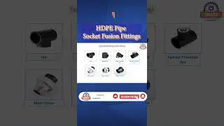 HDPE Pipe Socket Fusion Fittings #pipefitting #fittings #hdpe #shorts #plumber #my