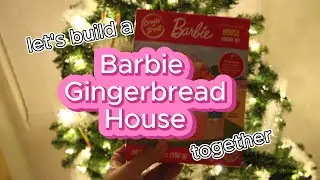$4 Barbie Gingerbread House | Let's build Five Below's Barbie Dream House together! ♡