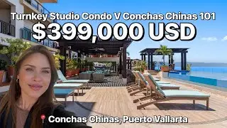 Кондоминиум-студия V Conchas Chinas, Пуэрто-Вальярта $399 000 долларов США