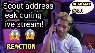 SCOUT ADDRESS LEAK DURING LIVE STREAM||SCOUT LEAK HIS ADDRESS!!