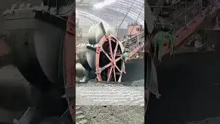 Coal Mining Giants: The Colossal Bucket Wheel Excavator in Action
