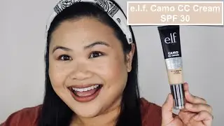 e.l.f. Camo CC Cream | 9-hr Wear Test on Normal to Dry Skin | Maturing Skin