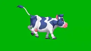 Green Screen Cow video Copyright free #greenscreen #cow #viralvideo