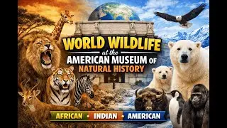 A day at the American Museum of Natural History | #WorldWildlife #Vlog #Indian #African #American