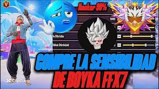 Compre La Sensibilidad ⚙️De boykaffx7 + Dpi Y Bot&oacute;n Pego Todo Rojo ✅freefire#freefire 