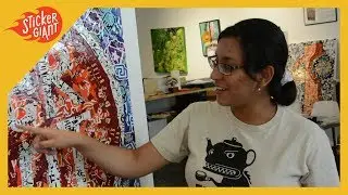 Sticker Art Created by VSA Colorado Access Gallery