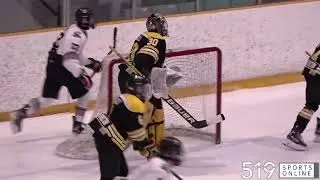 GOJHL - Ayr Centennials vs Kitchener-Waterloo Siskins