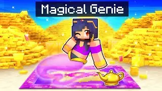 Granting Wishes as a MAGICAL GENIE In Minecraft!