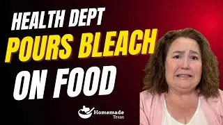 Cottage Food Expert Reacts - Health Department pours BLEACH on food at roadside taco stand