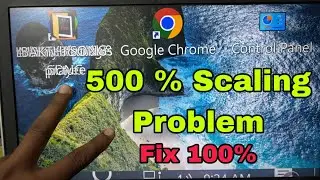 How To Reset & Undo Custom Screen Display Scaling 500% Problem in Windows 11,10 Laptop PC#macnitesh 