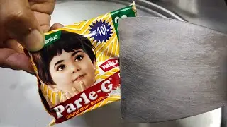 parle-G fried ice cream roll - Failed #parle-g #friedice