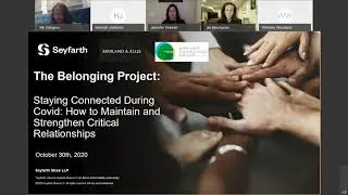 The Belonging Project: Staying Connected During COVID - October 30, 2020