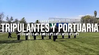 Banda Escuela de Tripulantes y Portuaria de Valparaíso -Concurso Santa María 2022 (vista dron)
