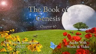 The Book of Genesis, Chapter 40 &ndash; Holy Bible (NLT) &ndash; Audio with Words & Video