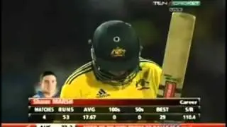 Angelo Mathews catch at T20 against Australia 2011.08.08 (Sam)
