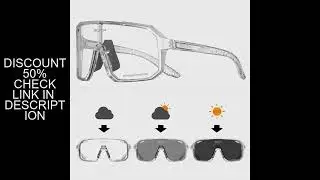 SCVCN Outdoor Photochromic Sunglasses Women Bike Cycling Glasses Sport Running Eyewear Male Road Bic