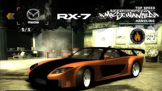 NFS Most Wanted| Mazda RX7 Tokyo Drift