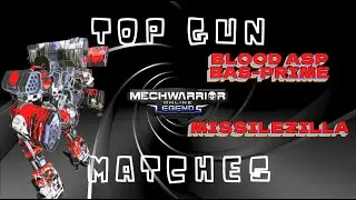 MWO: Top Gun: Blood Asp BAS-PRIME - 7 LRM15's sharing the love with 1,187 damage