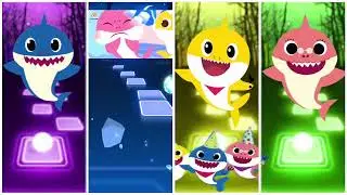Baby Shark Tiles Hop EDM Rush | All Video MEGAMIX Baby Shark Collections|coffindance Song (Cover)