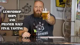 Homebrewing Pilsner Malt Lemondrop Hops SMaSH Final Tasting