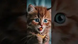 cat eating chips 😺🍟 || RjhStudio07o #shorts #cat #eating #chips