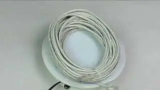 6.98 50 FT CAT5 RJ45 Network Ethernet Cable Gray-CL096GY