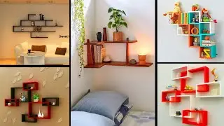50+ New wall shelves design | Unique  wall shelf design | Wall shelves design 2021  Design Thinking