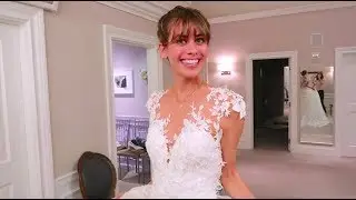 Trying On Wedding Gowns, Doing Yoga & Hanging With My Twin! | Lucie Fink