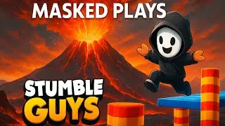 STUMBLE GUYS VOLCANO RUN &ndash; NO ROOM FOR MISTAKES | ROAD TO 100 SUBS #gaming #stumbleguys #livenow
