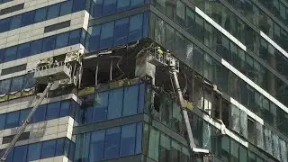Drones Strike Moscow Business Towers
