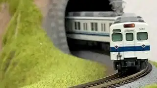 鉄道模型走行動画MICRO ACE A0105 東武鉄道5070系 新塗装・冷房車