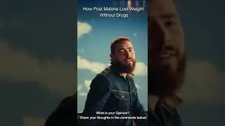 How Post Malone Lost Weight Without Drugs #postmalone #weightlossjourney