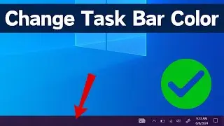 How To Change Taskbar Color In Windows 10 (Simple Tutorial)